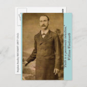 「信仰は情熱的な直観だ」 ワーズワース ポストカード (正面/裏面)