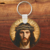 信仰は愛を願う | イエスキリスト・クリスチャン・ギフト キーホルダー (裏面)