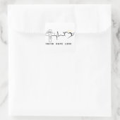 信仰は愛を願う スクエアシール (バッグ)