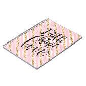 信仰は愛を願う ノートブック (左側)