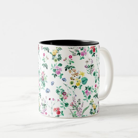 信仰は愛を願う |フローラ ツートーンマグカップ (正面右)