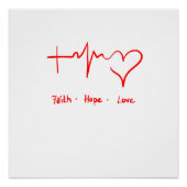 信仰は愛を願う ポスター (正面)