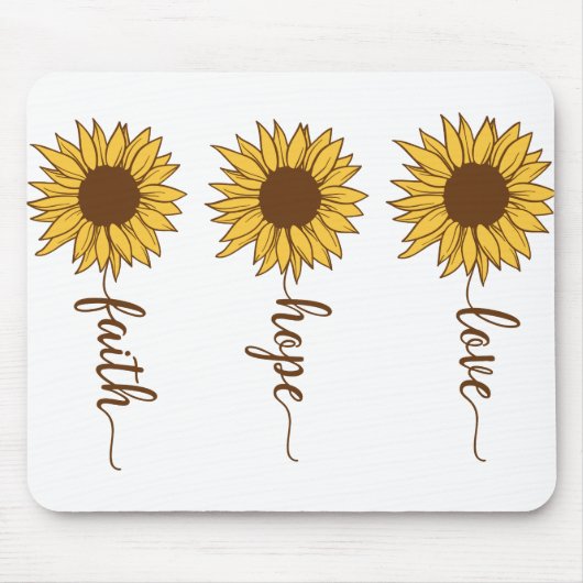 信仰は愛を願う マウスパッド (正面)