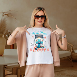 信仰は愛を願う Tシャツ