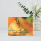 信仰は我々が望むことを確信している… ポストカード (スタンド正面)