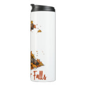 信仰は決して秋のクロス・グラフィック タンブラー (回転右)