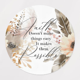 信仰は物にステッカーを付ける ラベル