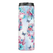 信仰は物事を可能にするフローラ タンブラー (裏面)