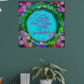 信仰は物事を可能にする引用文インスピレーション ポスター