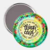 信仰は物事を可能にする マグネット (正面/裏面)