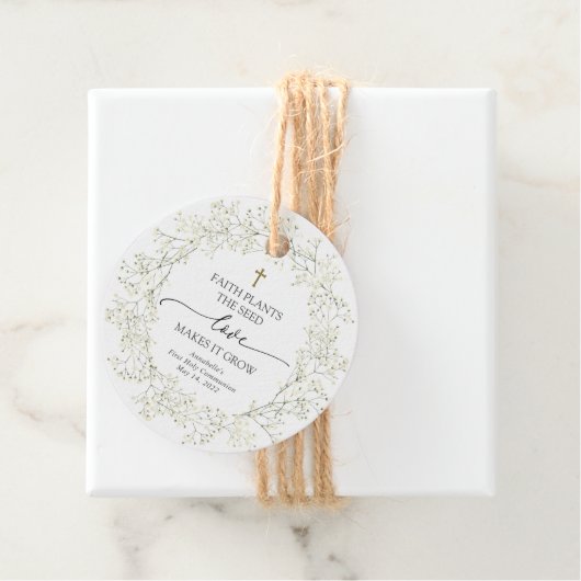 信仰は種の愛を植え付け聖餐式を成長させる フェイバータグ (インサイチュ)