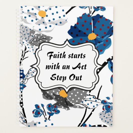 信仰は行為フローラプランナー プランナー手帳 (正面)