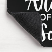 信仰は魂の香りである マウスパッド (コーナー)