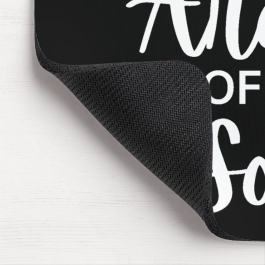 信仰は魂の香りである マウスパッド (コーナー)