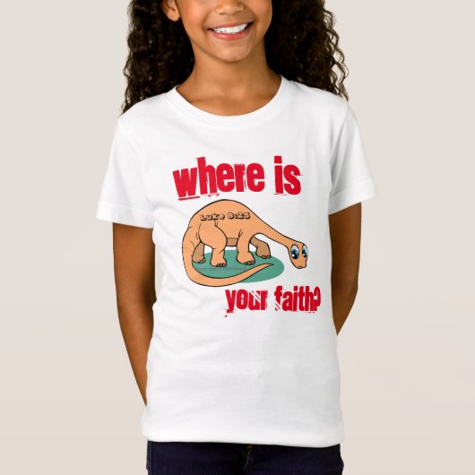 信仰は？カスタマイズ Tシャツ (正面)