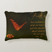 信仰は…感動的聖なる書物、 経典 アクセントクッション (正面)