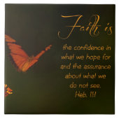 信仰は…感動的聖なる書物、 経典 タイル (正面)