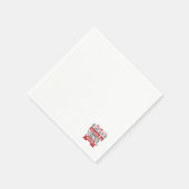 信仰はWi-Fiのよう 無形ながら神とつながる スタンダードカクテルナプキン (角)