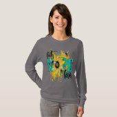 信仰ひまわりの愛を願う Tシャツ (正面フル)