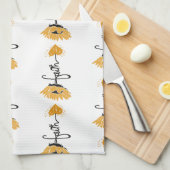 信仰ひまわり キッチンタオル (四つ折り)