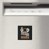 信仰わたしの神は多発性硬化症Aより強い マグネット (インサイチュ (食洗機))