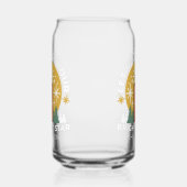 信仰をあなたの最も明るいスターキャンドルアートにしなさい ガラス缶 (左)