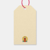 信仰をあなたの最も明るいスターキャンドルアートにしなさい ギフトタグ (裏面)