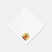 信仰をあなたの最も明るいスターキャンドルアートにしなさい スタンダードカクテルナプキン (角)