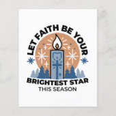 信仰をあなたの最も明るいスターキャンドルアートにしなさい チラシ (裏面)