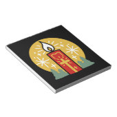 信仰をあなたの最も明るいスターキャンドルアートにしなさい ノートパッド (アングル)