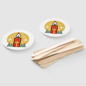 信仰をあなたの最も明るいスターキャンドルアートにしなさい ハンドファン (組立なし)