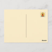 信仰をあなたの最も明るいスターキャンドルアートにしなさい ポストカード (裏面)