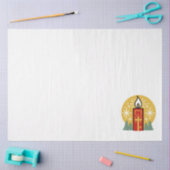 信仰をあなたの最も明るいスターキャンドルアートにしなさい 薄葉紙 (クラフト)