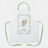 信仰を中に育てなさい エプロン (正面)