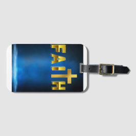 「信仰を信じて自信と旅行しなさい。」 ラゲッジタグ