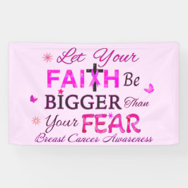 信仰を大きくしなさい 横断幕