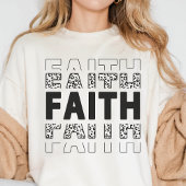 信仰を強く表現するデザインのクリスチャングッズ トライブレンドTシャツ