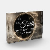 信仰を恐怖より大きくしなさい フォトブロック (左)