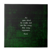 信仰を感動的持つ瑠美引用文 タイル (正面)