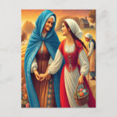 信仰を持って手に取る ポストカード (正面)