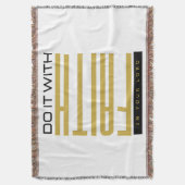 信仰を持って聖書的にやる スローブランケット (正面縦)