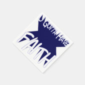 信仰を持つべきだ スタンダードカクテルナプキン (角)