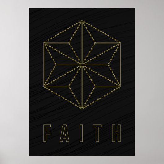 信仰を持つ意欲を起こためにの確認のポスター ポスター (正面)