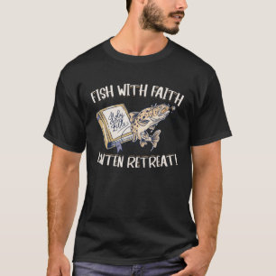 信仰を持つ魚レンテンリトリートクリスチャンホーリービブル Tシャツ