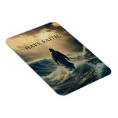 信仰を持つ – イエスキリスト引用文キリスト教 マグネット (右側)