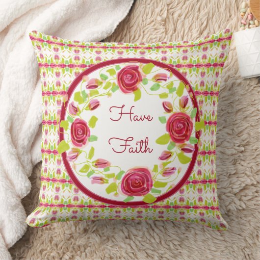 信仰を持つ クッション (ブランケット)