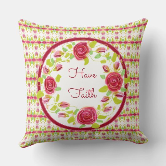 信仰を持つ クッション (裏面)