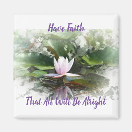 信仰を持つ マグネット