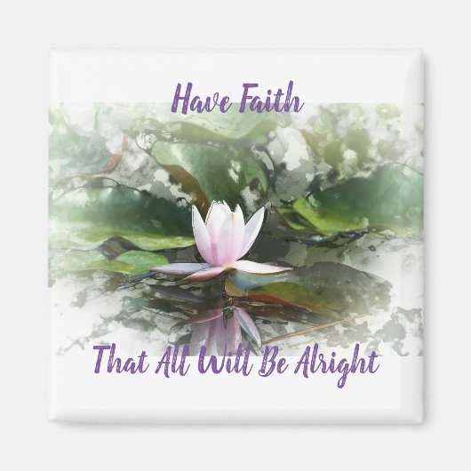 信仰を持つ マグネット (正面)