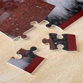 信仰を持つ 宗教十字型クリスマスフォト| Religious Cross Christmas Pho ジグソーパズル (側面)